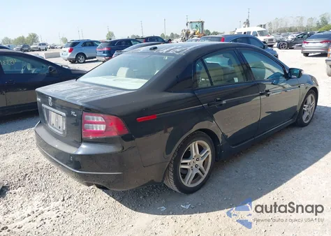 2008 Acura Tl 3.2 z USA, uszkodzony, nr VIN 19UUA66298A026257